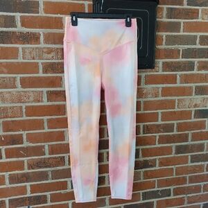 Wavvy High Waist Tie-Dye Leggings Size L (671)
